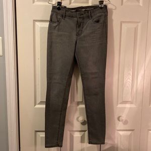 Old Navy Super Skinny Jeans Gray- size 4